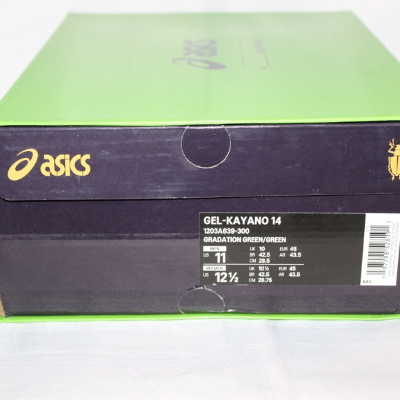 Asics Gel Kayano 14. Gradation Green/Green. main image 4